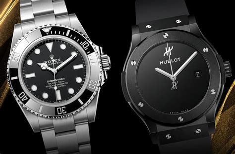 big bang hublot vs rolex submariner|rolex vs hublot price.